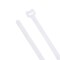 South Main Hardware Cable Tie, 8 in L, 2.3 in Max Bundle Dia., White, 6 lbs Strength, 100 PK 222177 - alternate 3